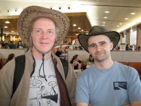 Arjen & Monty @ LCA2009 in Hobart Arjen & Monty @ LCA2009 in Hobart